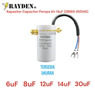 Kapasitor Capacitor Pompa Air CBB60 450VAC