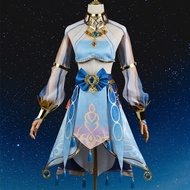 Nilou Cosplay Game Genshin Impact Costume Full Set Uniform Women Wig Heat Resistant Synthetic Anmie