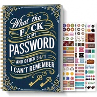 1 Password Book English Address Book Phone Book Multi-Function Notebook Hardbound Business Office No