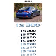 High-End Texture Applicable LEXUS IS200 IS250 IS300 IS350 Rear Logo Car Sticker