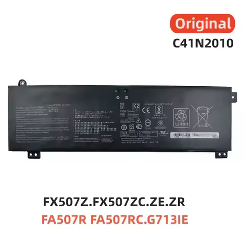 100%Original 15.48V 3620mAh for ASUS C41N2010 FA507R FA507RC FA507RE FX507Z FX507ZC FX507ZE FX507ZR