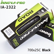 INNOVA ยางรถจักรยาน700 X 23C/25C 120TPI Kevlar ป้องกันการเจาะจักรยานเสือหมอบเบามาก210กรัมยางแข่งรถ70