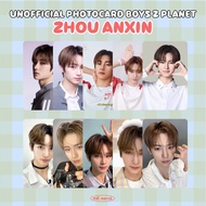 ZHOU ANXIN ALD1/ ALPHA DRIVE ONE/ BOYS 2 PLANET/ BOYS II PLANET/ BOYS PLANET 2/ UNOFFICIAL PHOTOCARD