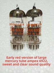 50s Red Text Ampres 6922 Electronic Tube Replacement for 6DJ8 CCA 6H23N E88CC 6N11 HiFi Audio Parts