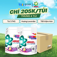 [Thùng 4 Túi] Nước Giặt ARIEL Chuyên Gia Cửa Trước Ngăn Lem Màu Túi 3.7KG/3.9KG