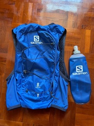 Salomon backpack 連水樽 8L active skin