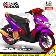 Decal Xeon Rc Karbu Full Body Stiker Xeon Rc Karbu Full Body Striping Xeon Karbu Variasi Decal Holog