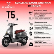 Unik Harga Subsidi Motor Listrik Uwinfly T5 - Garansi Resmi Murah