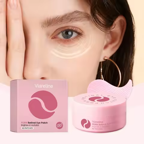 Brightening Revitalizing Eye Patch with Retinol Hydrogel Gel Eye Mask for Dark Circles Puffiness Hyd