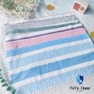 ⚑ ♆ ▬ ❍ Hot sale Microfiber Bimpo towel cotton face towel makapal for adult and kids hand Stripe to