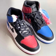 👟全新正貨 Jordan Air Jordan 1 Retro Top 3 鴛鴦拼色高筒男款白藍紅波鞋