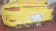 ☆HH西岸國際☆保時捷 Porsche 911 991.1 GT3 RS 碳纖維 CARBON 後下巴