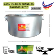 Periuk BESAR Kenduri 2Pemegang Tebal 50/55/60/65/70cm EXThick BIG Degchi Pot/2 handle cooking pot/Pe