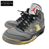Nike CT8480-001 AIR JORDAN 5 RETRO SP Air Jordan 5 Retro Special Off-White Sneakers US6 [Used]