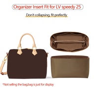 Organizer Insert for Handbags，Nylon Bag Organizer for Tote，Fit for LV speedy25