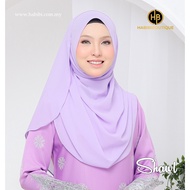 Shawl Chiffon Eksklusif Purple Lilac by Habibi Boutique