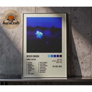 Daniel Caesar Album Frame Poster ~ Wall Display Dishes Home Decoration Frameblock