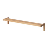 Towel Rack, Double, Bamboo, 60 cm
