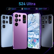 S24 Ultra 4G/5G Smartphone7.0 HD Full Screen Memory 16GB RAM+1TB ROM Android 13 Battery7000Mah