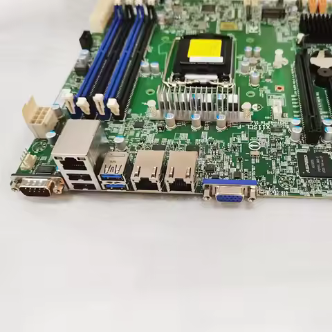 X11SCL-F Server Micro-ATX Motherboard C242 LGA-1151 DDR4 Support 8th/9th Generation Core i3 E-2100 E