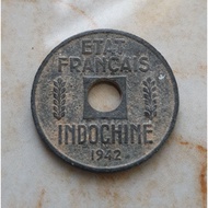 Indochina coin 1/4 cent 1942
