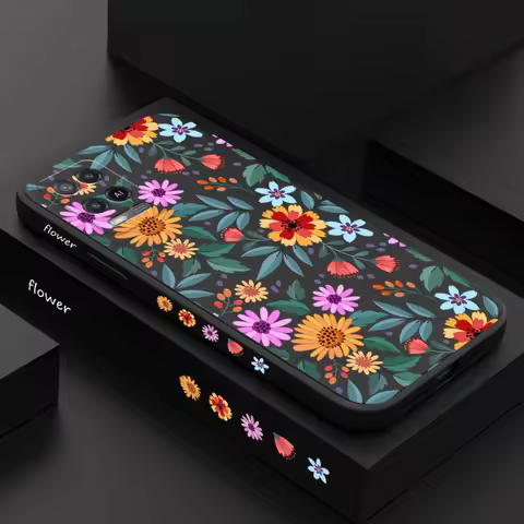 Showy Flowers Phone Case For OPPO A54 A74 A57 A96 A76 A36 A95 A12 A15 A15S A16 A16K A9 A5 2020 Reno 
