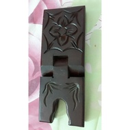Wooden Quran Holder with Floral Motifs