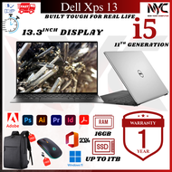 Dell XPS | 13 i7/i5 | 16GB RAM 1TB SSD | 13.3" FHD | Ultrabook Laptop | Win11 | 1 Year Warranty