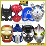 Children's Cartoon Anime Mask Toy Ultraman Spiderman Iron man and pikachu/ Mainan Topeng