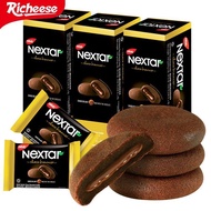 软心趣布朗尼112gX2盒夹心曲奇饼干印尼网红零食纳宝帝Soft heart fun brownie 112gX2 box sandwich renhuangou68.my20260901
