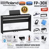 *LATEST* Roland FP-30X 88-Key Digital Piano Home Package (FP30X / FP 30X)