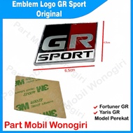 GR Sport Logo Fortuner GR Yaris GR Luggage EmblemOriginal Original
