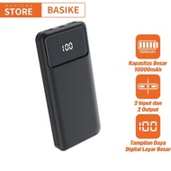 BASIKE Powerbank 20000 mah 10000 mah fast charging type c mini murah