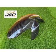 Y15ZR V2 FRONT FENDER MUDGUARD DEPAN CARBON B17-F1511-10-CA