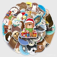 New Product50Otter Graffiti Cartoon Cute Animal Children's Reward DIY Waterproof Phone Case Luggage 