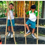 Bamboo Egrang Traditional Toy