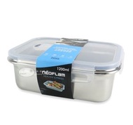 Neoflam - 韓國Neoflam 1200ml 不锈鋼食物盒