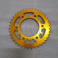 ( Y15 / Y16 ) ( 6 lobang ) BM power R1 CNC  alloy sprocket spoket 415H 37 / 38/ 39/ 40/ 41/42T