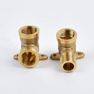 4 Points All Copper with Pin Elbow Copper Joint with Fixed Seat Inner Outer Thread Elbow DN15 1/2 Jo