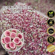Premium Freeze Dried Fig Flakes Buah Tin Crispy Topping for Yogurt Granola Baking