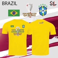 FIFA World Cup Supporter Jersey Football BRAZIL Jersey Bola Sepak Adult