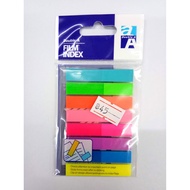 Plastic Post-It Film index 45x8 mm Assorted 8 Colors 160 Pieces