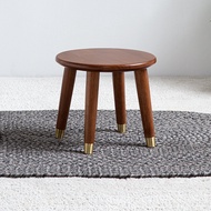 [Over 800 Yuan+89 Yuan Exchange Purchase] Quanyou Home Furnishing Rubber Wood Small Stool Entrance S