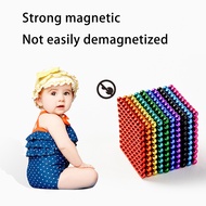 SG (In Stock) 5mm 216PCS Magnetic Ball Educational Toy Set, Colored Magnetic Balls, with Tin Box