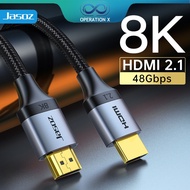 8K HDMI 2.1 Cable 8K/60Hz 4K/120Hz 48Gbps HDCP2.2 HDMI Cable Cord for PS4 Splitter Switch Audio