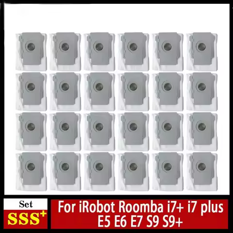 For IRobot Roomba i7+ I7 Plus E5 E6 E7 S9 S9+ Dust Bag Accessories Robot Vacuum Cleaner Bags Replace