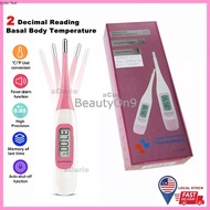 LOCAL BBT Digital Thermometer Pengukur Suhu Badan OPK 2 Digit Decimal Basal Body Temperature Reading