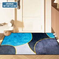 NEW!! COD - Karpet Permadani Ruang Tamu Lantai Bulu Halus & Lembut Ukuran 90cm x 140cm Tebal 1.8CM B