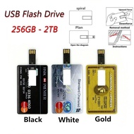 High Quality Waterproof USB 2TB Bank Credit Card Shape Memory Stick pendrive