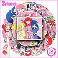50pcs Anime BOCCHI THE ROCK Sticker Laptop Refrigerator Guitar Doodl Toy DIY Waterproof Sticker